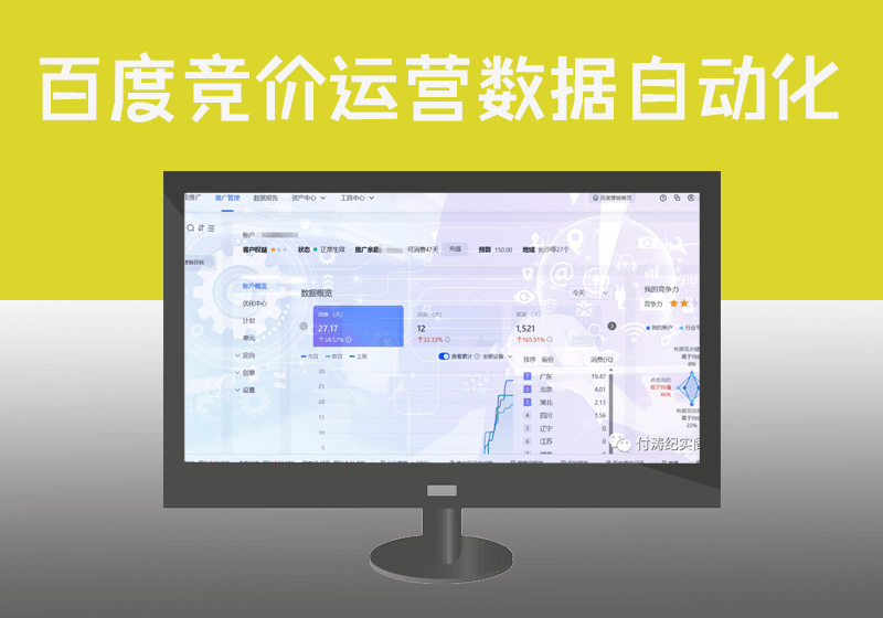 百度竞价托管代运营的过程如何通过RPA机器人流程自动化入库与广告上下线时间管理